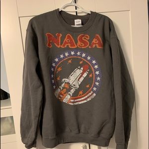 Cute Vintage Looking NASA Crewneck Sweatshirt